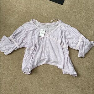 Free People Lavender Women's Top - nwt size small